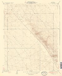 Antelope Plain 1936 topographic map thumbnail