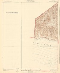 Arroyo Sequit 1932 topographic map thumbnail