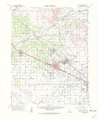 Atwater 1961 topographic map thumbnail