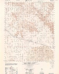 Bagdad topographic map thumbnail
