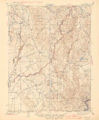 Bangor 1944 topographic map thumbnail