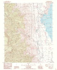 Bartlett 1987 topographic map thumbnail