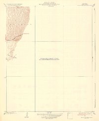Bear Mountain 1933 topographic map thumbnail