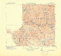 Big Bar and Vicinity 1915 topographic map thumbnail