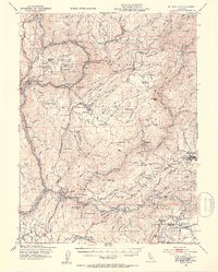 Big Bend Mtn 1948 topographic map thumbnail