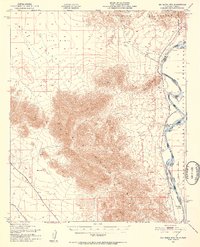 Big Maria Mts 1951 topographic map thumbnail