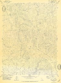 Black Lassic 1978 topographic map thumbnail