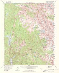 Blackcap Mtn 1962 topographic map thumbnail