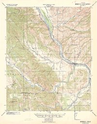 Bradley 1941 topographic map thumbnail