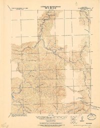 Branscomb 1921 topographic map thumbnail