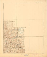 Bridgeport 1911 topographic map thumbnail