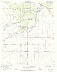 Burris Park 1954 topographic map thumbnail