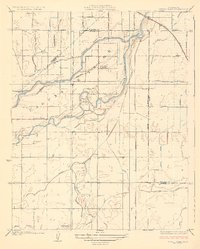 Burris Park 1926 topographic map thumbnail