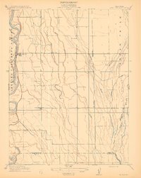 Butte City 1912 topographic map thumbnail