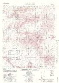 Cady Mountains topographic map thumbnail