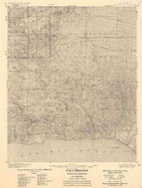Calabasas 1903 topographic map thumbnail