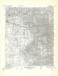 Caliente 1914 topographic map thumbnail