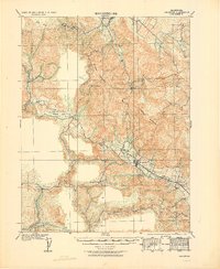 Calistoga 1927 topographic map thumbnail