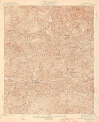 Camp Bonita 1940 topographic map thumbnail