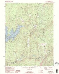 Camptonville 1995 topographic map thumbnail