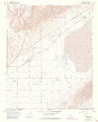 Cantil 1967 topographic map thumbnail