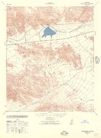 Canyon Spring 1940 topographic map thumbnail