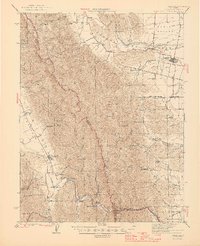Capay topographic map thumbnail