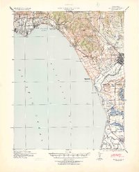 Capitola topographic map thumbnail