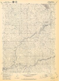 Caribou 1979 topographic map thumbnail
