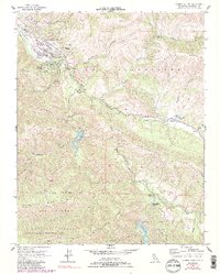 Carmel Valley 1956 topographic map thumbnail