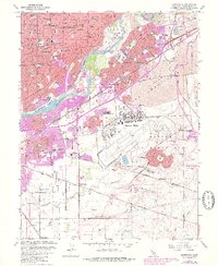Carmichael 1967 topographic map preview