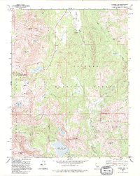 Carson Pass 1992 topographic map thumbnail