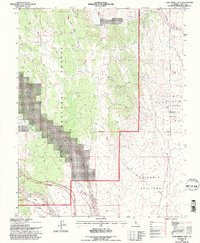 Casa Diablo Mtn. 1994 topographic map preview