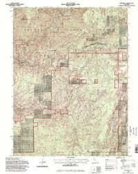 Cascade 1994 topographic map thumbnail