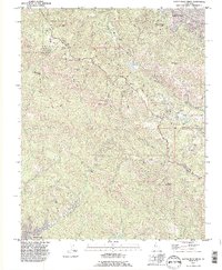 Castle Rock Ridge 1991 topographic map thumbnail