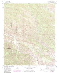 Catclaw Flat 1972 topographic map thumbnail