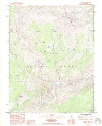 Cattle Mtn 1992 topographic map thumbnail