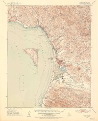 Cayucos 1951 topographic map thumbnail