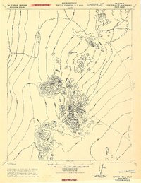 Center Hills topographic map thumbnail