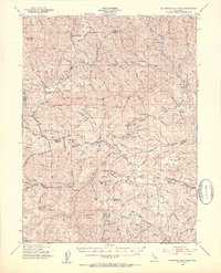 Chanchelulla Peak 1951 topographic map thumbnail