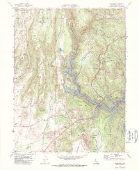 Cherokee 1970 topographic map thumbnail
