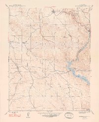 Chinese Camp 1948 topographic map thumbnail