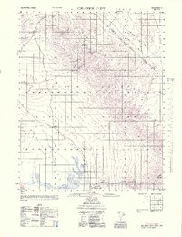Chloride Cliff 1952 topographic map thumbnail