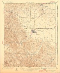 Coalinga 1944 topographic map thumbnail