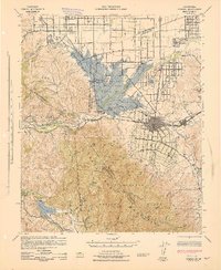 Corona 1943 topographic map thumbnail