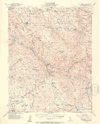 Coulterville 1947 topographic map thumbnail