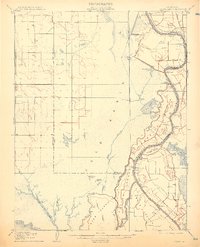 Courtland 1908 topographic map thumbnail