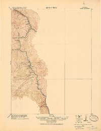 Covelo 1920 topographic map thumbnail