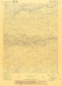 Crandall Peak 1979 topographic map thumbnail