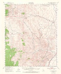 Cross Mountain 1943 topographic map thumbnail